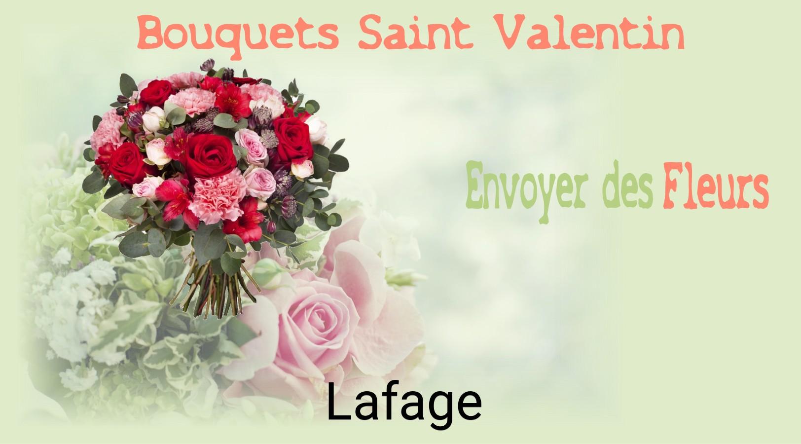Roses de Saint-Valentin livrées à Lafage